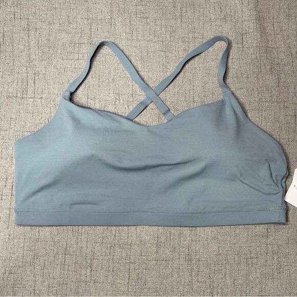 Athleta Elation Sports Bra Strappy Back Light Impact XL 1X Nwt - Picture 5 of 9